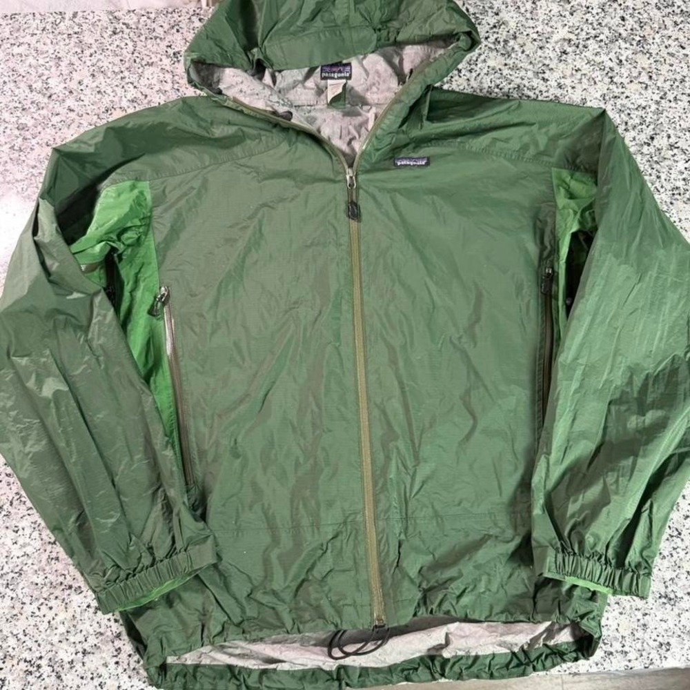 Patagonia Green Vtg Torrentshell Rain Wind Jacket Large